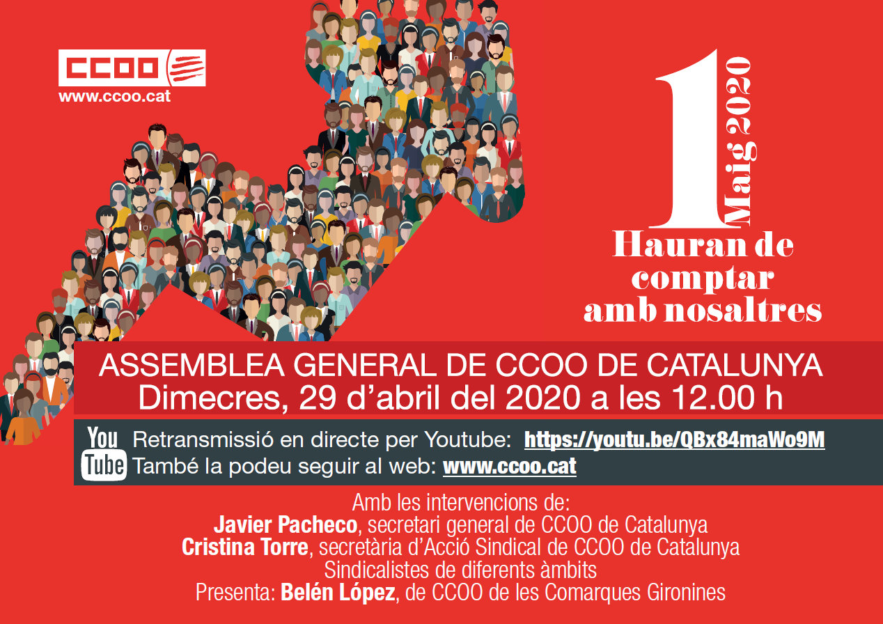 Assemblea general de CCOO de Catalunya