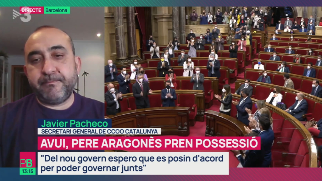 Javier Pacheco Planta Baixa Nou Govern